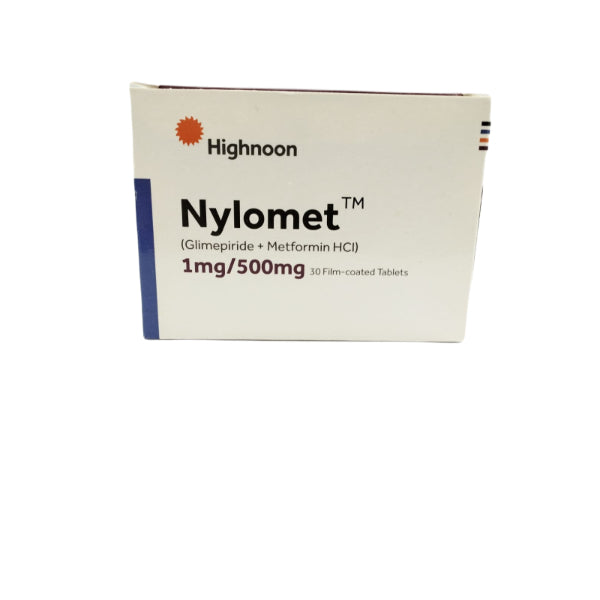 NYLOMET 1MG / 500MG 30S