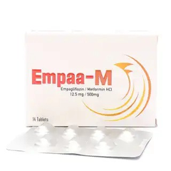 EMPAA-M 12.5MG+500MG TAB 14S