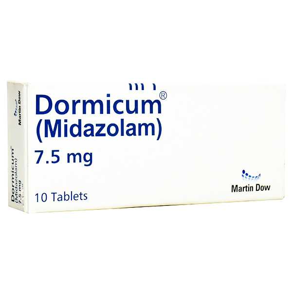 DORMICUM 7.5MG TAB
