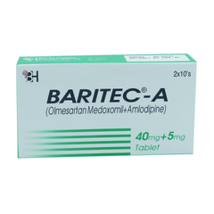 BARITEC-A 40MG+5MG TAB