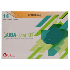 XIGA-MET XR 5/1000MG TAB