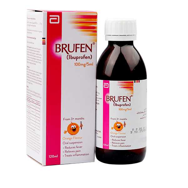BRUFEN 100MG/5ML SUSP