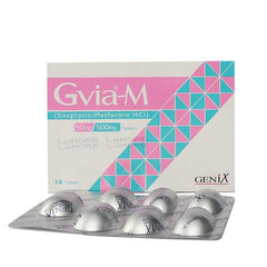 GVIA-M TAB 50MG+500MG TAB