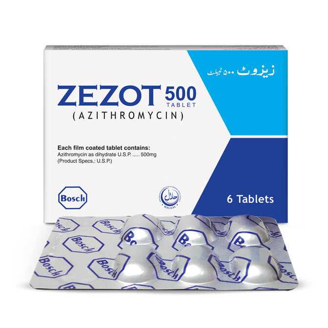 ZEZOT 500MG TAB
