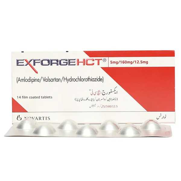 EXFORGE HCT 5/160/12.5MG TAB