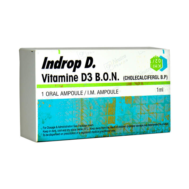 INDROP-D 2LAC IU (AMP)