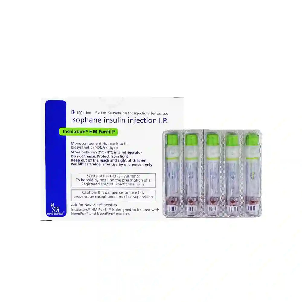 INSULATARD HM PENFILL 3ML 1S – Dawa Healthcare