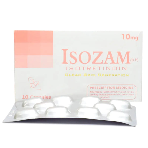 ISOZAM 10MG CAPS 10S