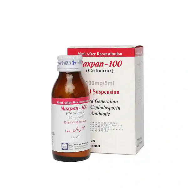 MAXPAN 100MG SUSP