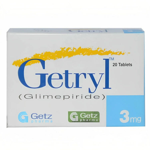 GETRYL 3 MG TAB 30S