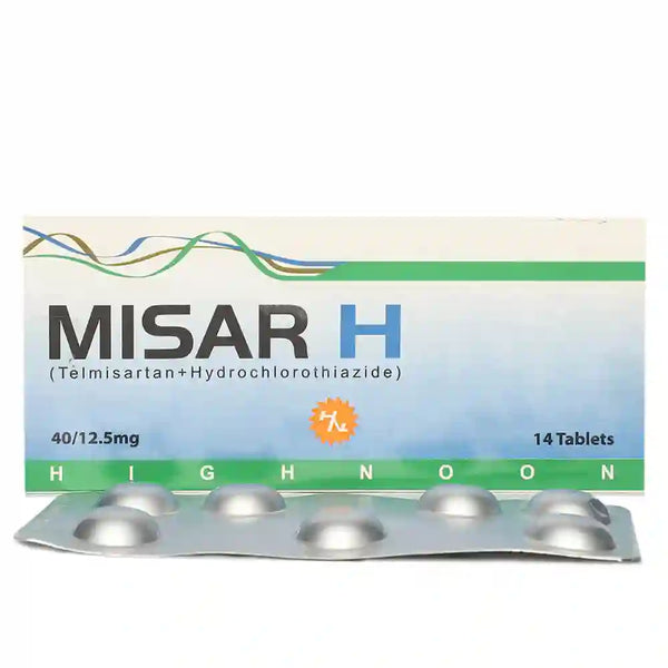 MISAR-H 40MG+12.5 MG TAB 20S