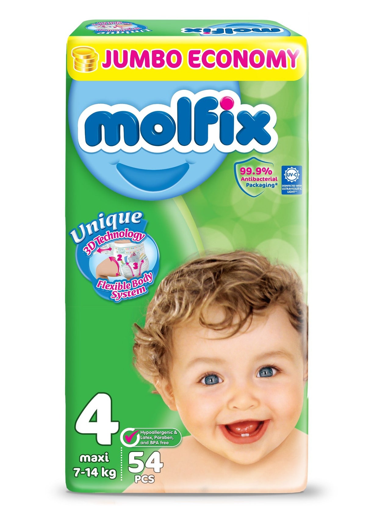 MOLFIX DIAPER 4 (54) MAXI LARGE – Dawa Healthcare