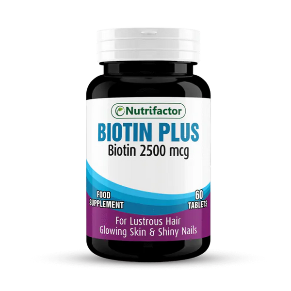 NF BIOTIN PLUS 2500 MCG 60S