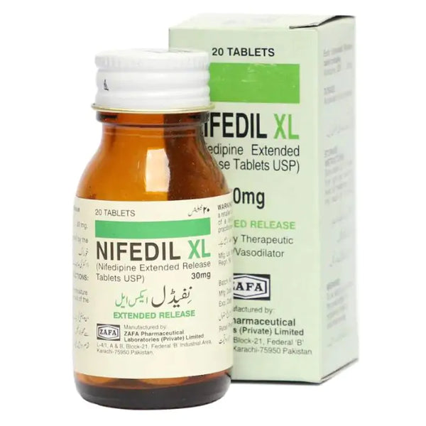 NIFEDIL XL 30 MG TAB