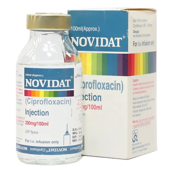 NOVIDAT 200MG VIAL
