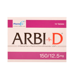 ARBI-D 150MG+12.5MG TAB