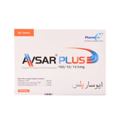 AVSAR PLUS 10/160/12.5MG TAB