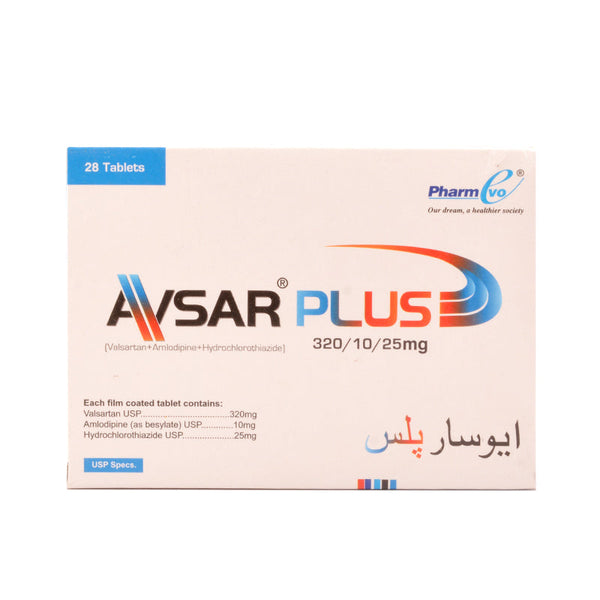 AVSAR PLUS 320/10/25MG TAB