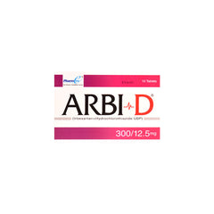 ARBI-D 300MG+12.5MG TAB