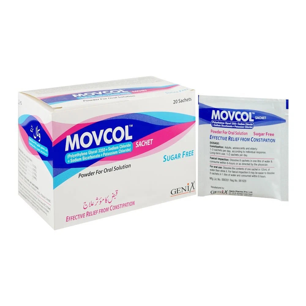 MOVCOL 13.125GM SACHET 20S NEW PACK