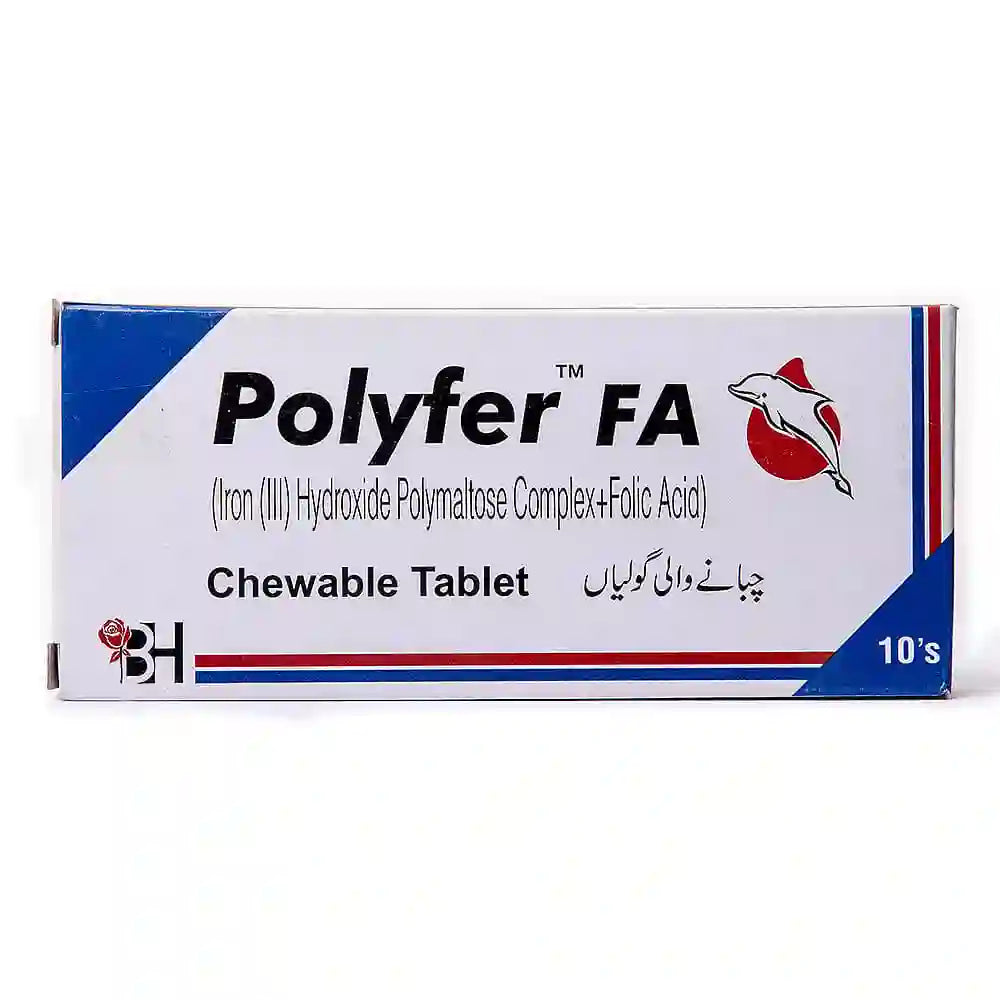 POLYFER FA TABLET โ Dawa Healthcare