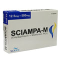 SCIAMPA-M 12.5/500MG TAB