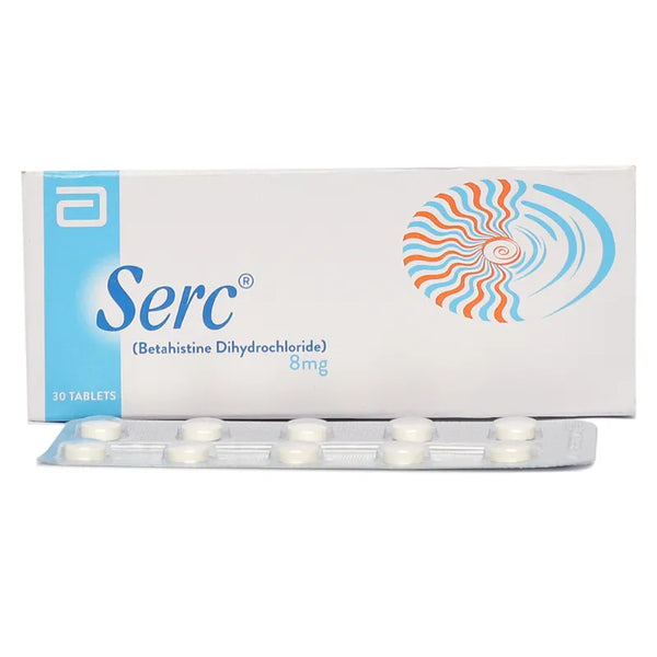 SERC 8MG TABLET