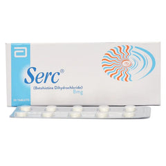 SERC 8MG TABLET
