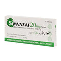 SIMVAZAF 20MG TAB