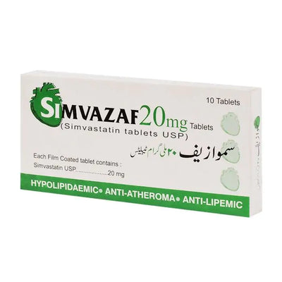 SIMVAZAF 20MG TAB