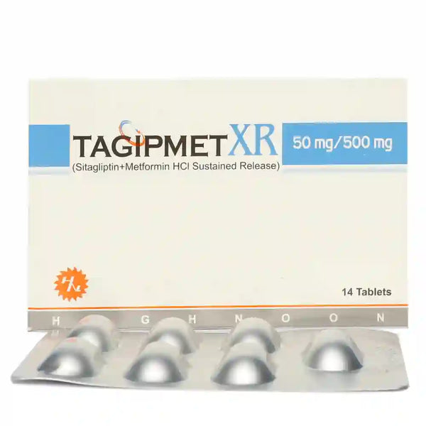TAGIPMET XR 50MG+500MG TAB