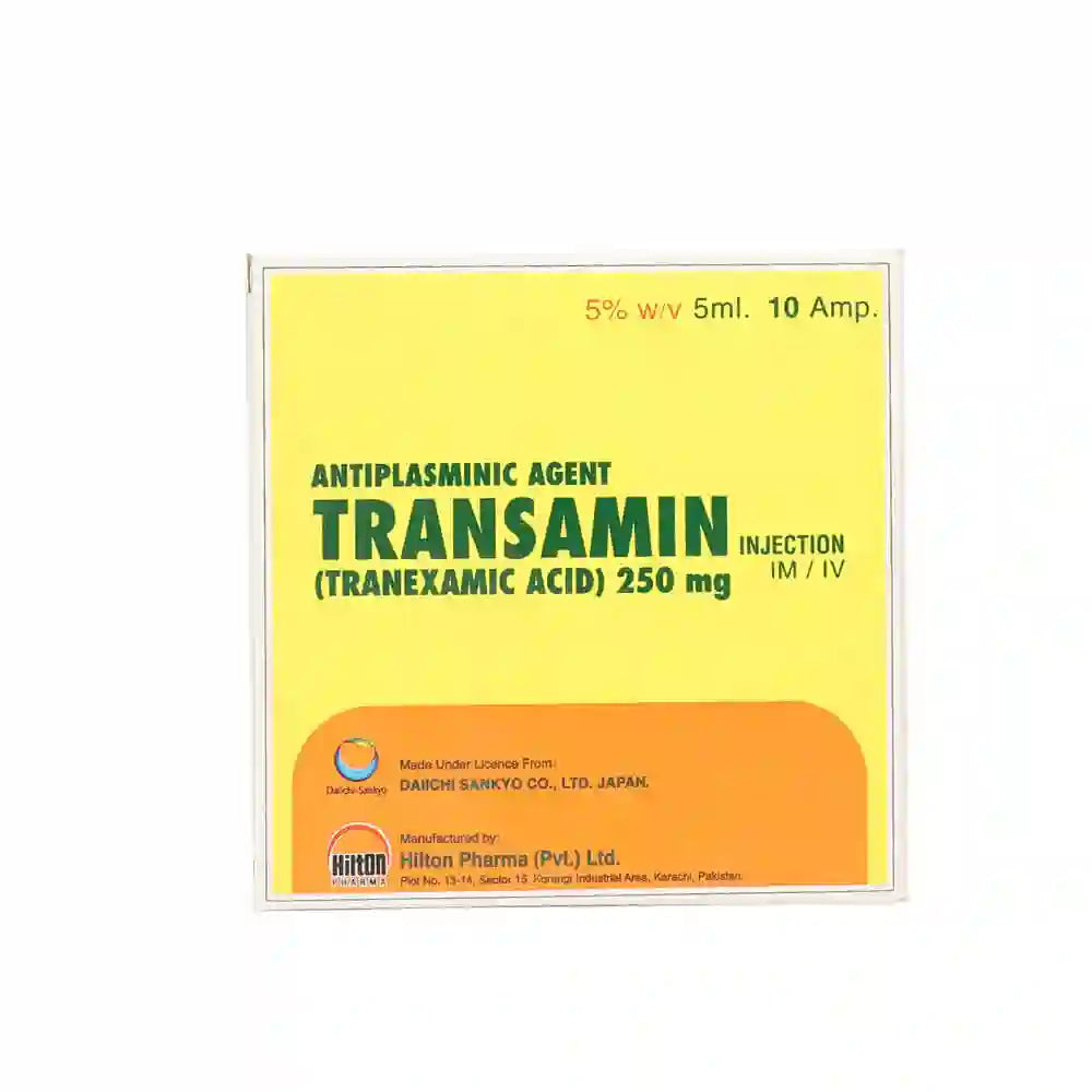 Transamin TRANSAMIN 250MG INJ – Dawa Healthcare