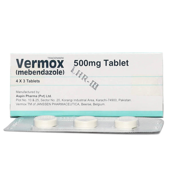 VERMOX 500MG TAB