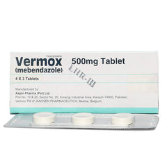 VERMOX 500MG TAB