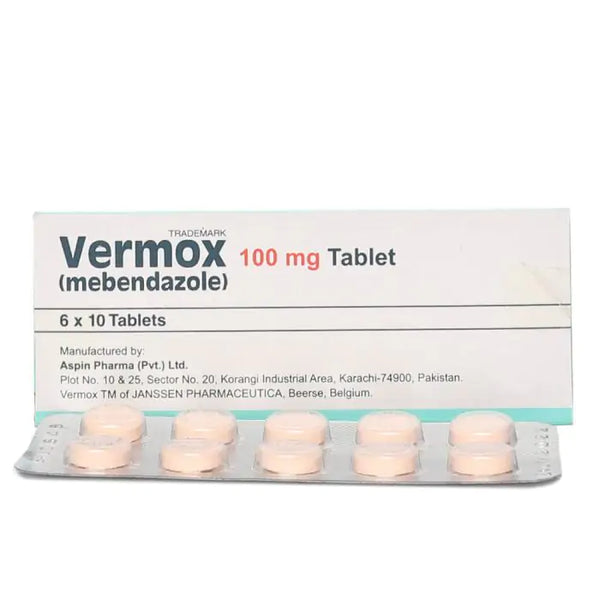 VERMOX 100MG TAB