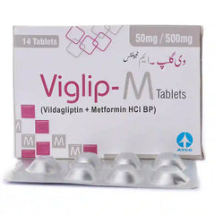 VIGLIP-M 50/500MG TAB