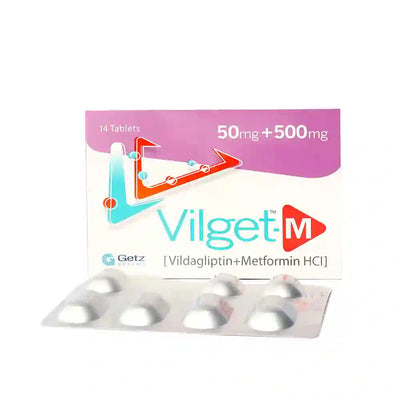 VILGET-M 50MG+500MG