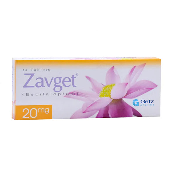 ZAVGET 20MG TAB 14S
