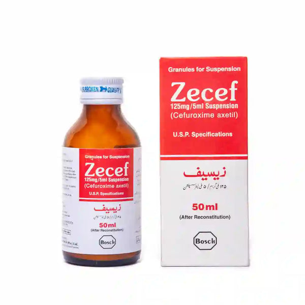 ZECEF 125MG/5ML SUSP