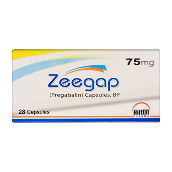 ZEEGAP 75MG CAP 28S