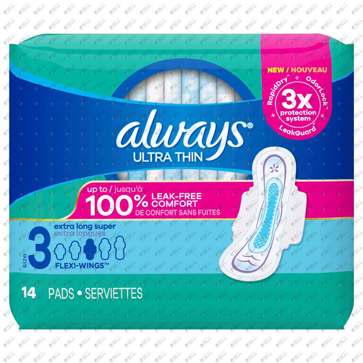 ALWAYS ULTRATHIN XL 14S 05289