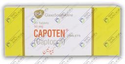 CAPOTEN 50MG TAB