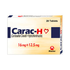 CARAC-H 16MG+12.5MG TAB