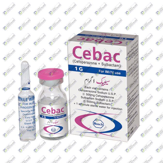 CEBAC 1G INJ – Dawa Healthcare