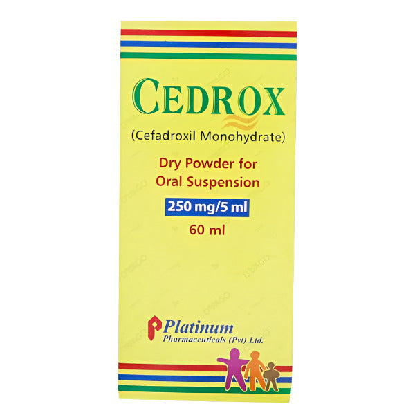 CEDROX 250MG/5ML SUSP 60ML