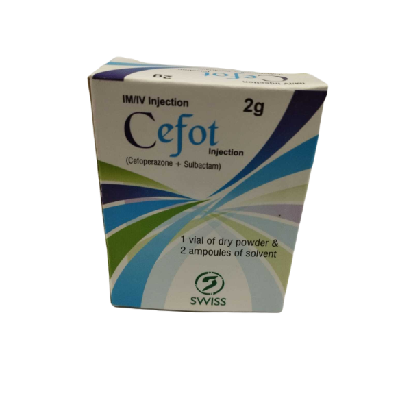 CEFOT 2GM INJ