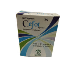 CEFOT 2GM INJ