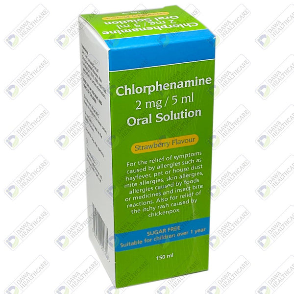 CHLORPHENIRAMINE 2MG/5ML SYRUP