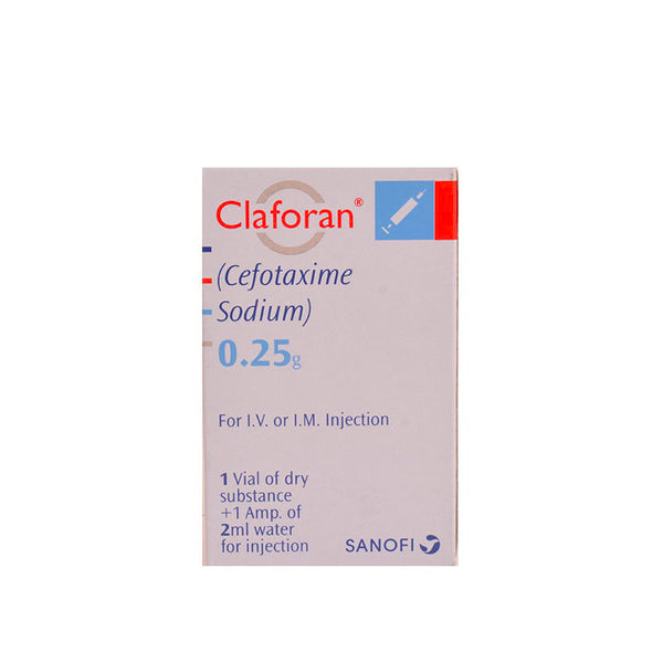 CLAFORAN 0.25GM VIAL