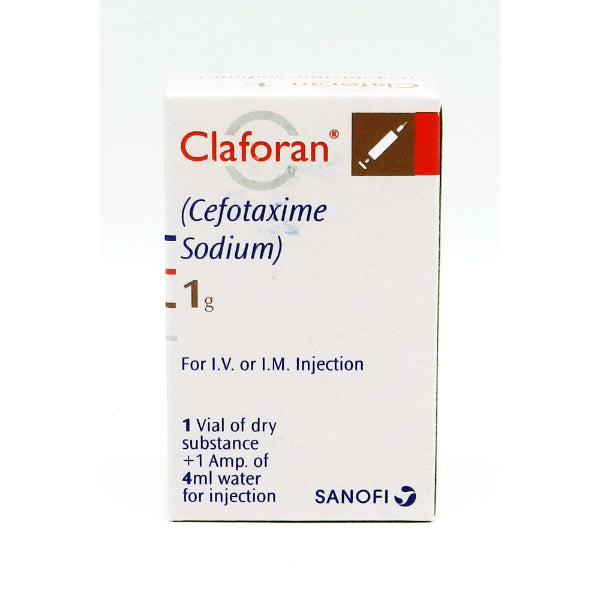 CLAFORAN 1GM VIAL